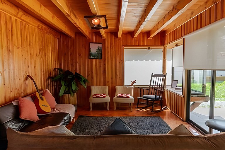 Impresionante casa + Starlink | Bosque y estufa