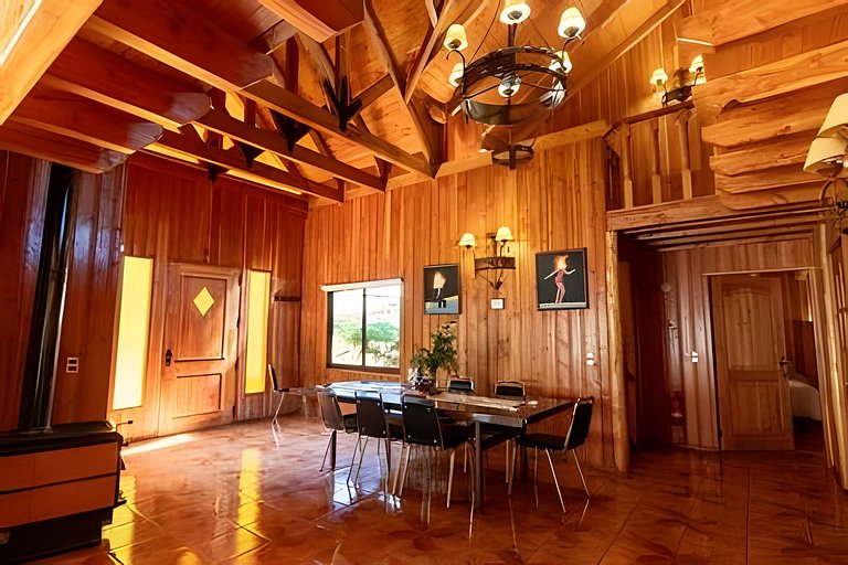 Impresionante casa + Starlink | Bosque y estufa