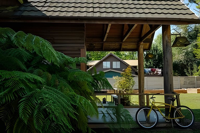 Impresionante casa + Starlink | Bosque y estufa