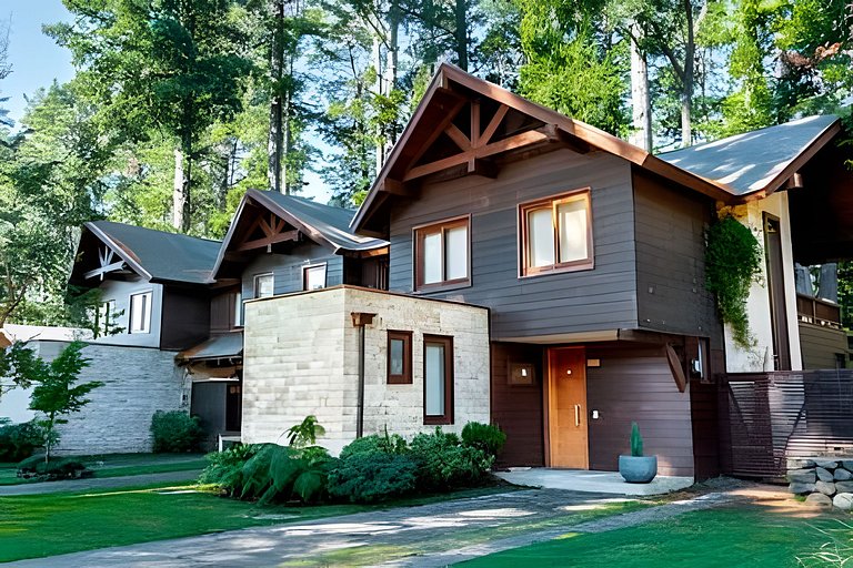 Espectacular casa con acceso directo al lago