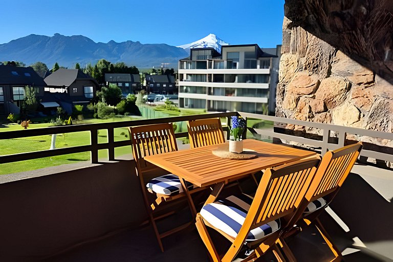 Exclusivo en Costa Pucón | Vista Volcán y Piscina